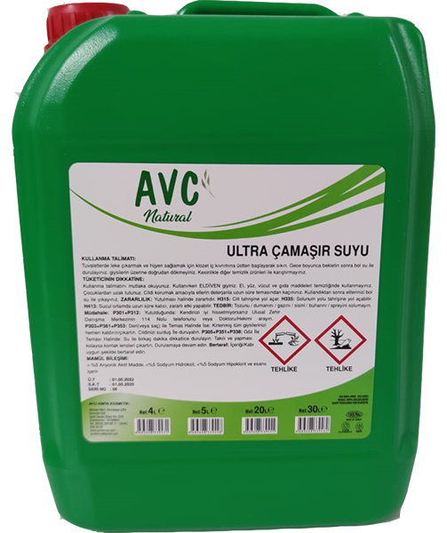 Ultra Çamaşır Suyu 5 litre